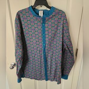 DISNEY PARKS Marvel Mens Black Panther Wakanda Forever button down shirt Size XL